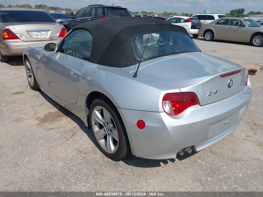 2006 BMW Z4 3.0I VIN: 4USBU33546LW69864 Lot: 40039975