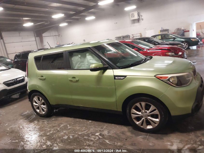 2014 Kia Soul + VIN: KNDJP3A57E7714833 Lot: 40039976