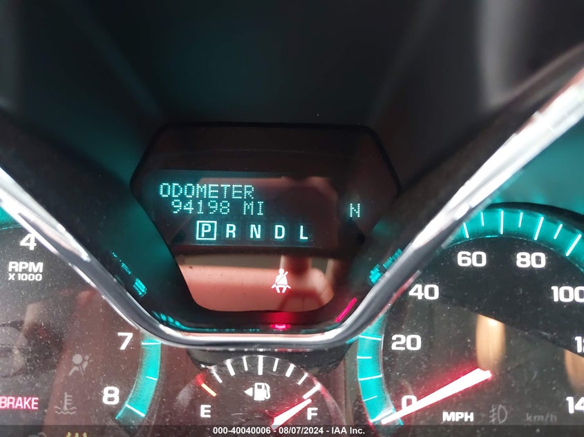 2017 Chevrolet Traverse 1Lt VIN: 1GNKRGKD1HJ196969 Lot: 40040006