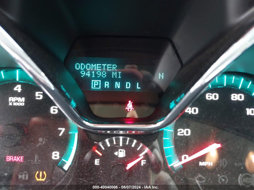 2017 Chevrolet Traverse 1Lt VIN: 1GNKRGKD1HJ196969 Lot: 40040006