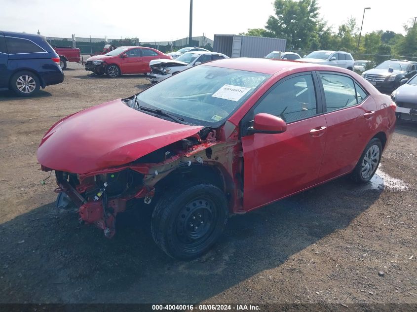 2017 Toyota Corolla Le VIN: 2T1BURHE0HC953035 Lot: 40040016