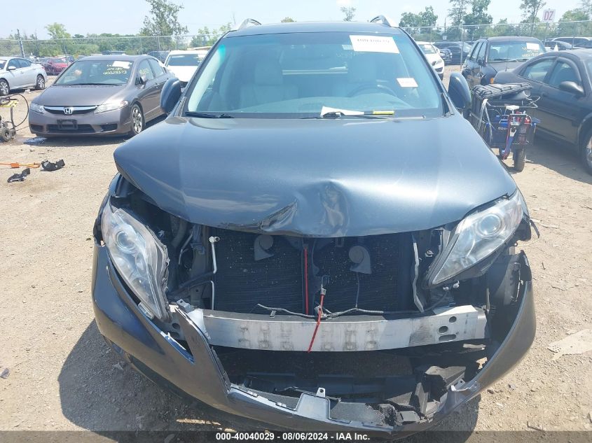 2010 Lexus Rx 350 VIN: 2T2BK1BA4AC077374 Lot: 40040029