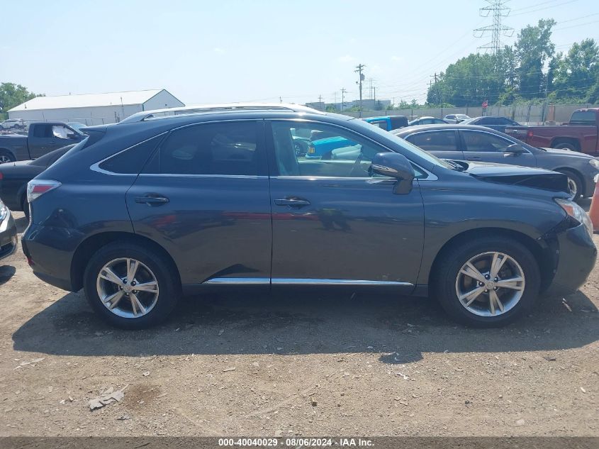 2010 Lexus Rx 350 VIN: 2T2BK1BA4AC077374 Lot: 40040029