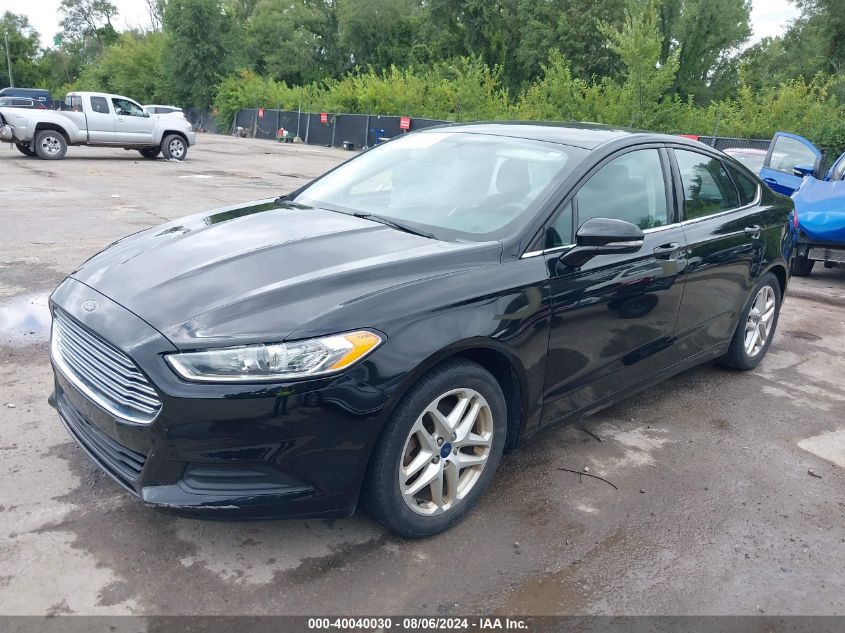 2016 FORD FUSION SE - 3FA6P0HD2GR185441