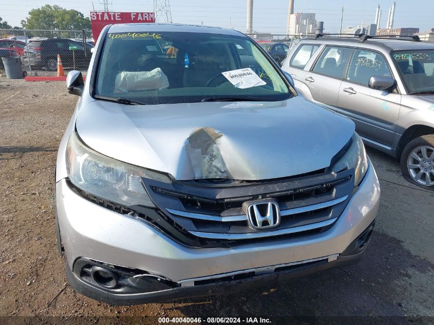 2012 Honda Cr-V Ex VIN: 2HKRM4H58CH612750 Lot: 40040046