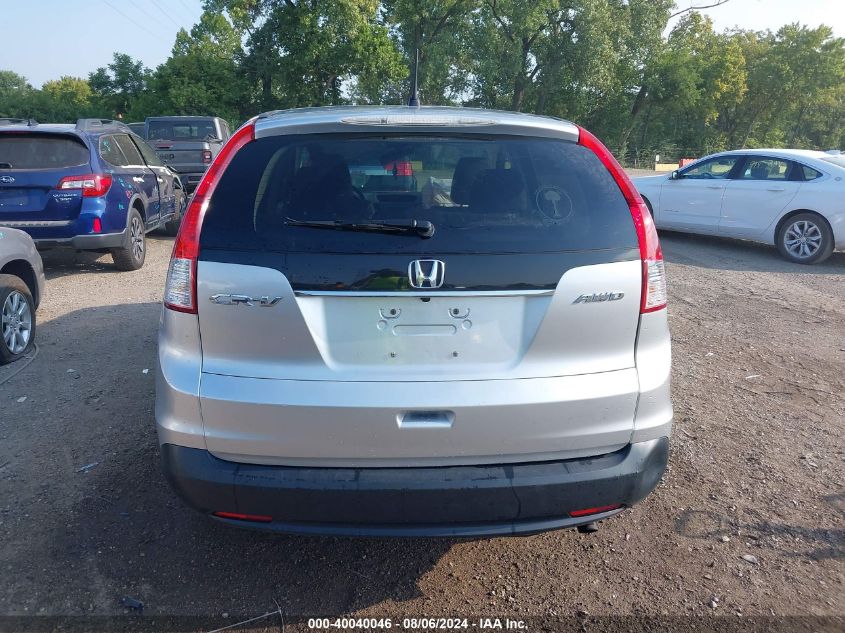 2012 Honda Cr-V Ex VIN: 2HKRM4H58CH612750 Lot: 40040046