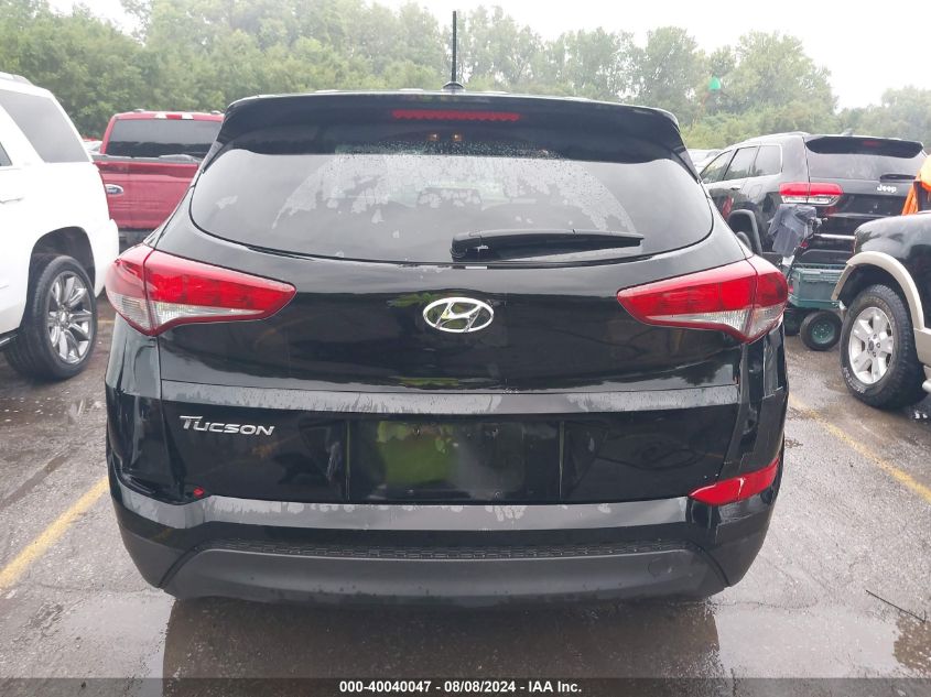 2017 Hyundai Tucson Se VIN: KM8J23A4XHU391532 Lot: 40040047