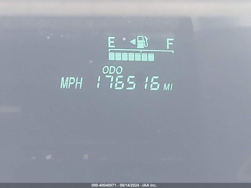 2008 Toyota Prius VIN: JTDKB20U787743825 Lot: 40040071