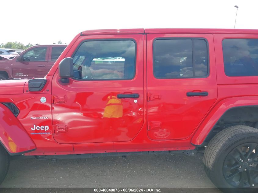 2024 Jeep Wrangler 4Xe Sahara 4Xe VIN: 1C4RJXP60RW254700 Lot: 40040075