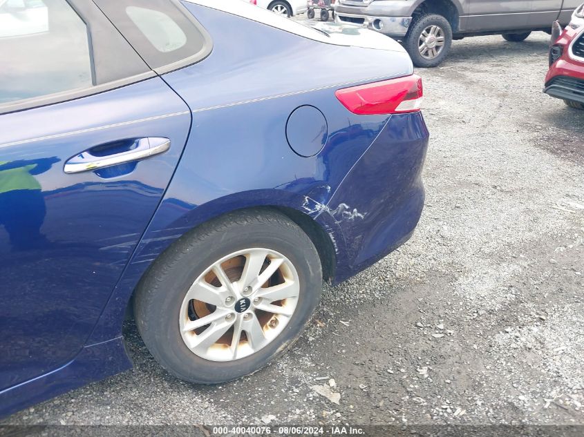 2017 Kia Optima Lx VIN: 5XXGT4L34HG168334 Lot: 40040076