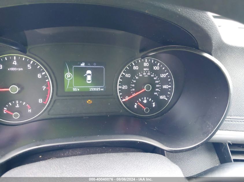 2017 Kia Optima Lx VIN: 5XXGT4L34HG168334 Lot: 40040076