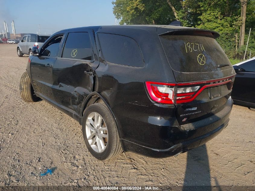 VIN 1C4RDJDGXNC182711 2022 DODGE DURANGO no.3