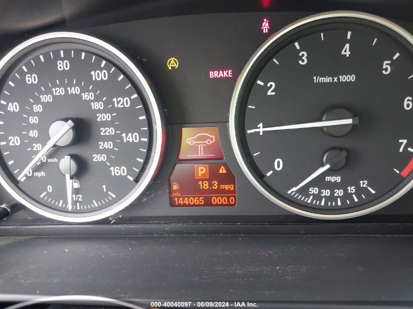 2009 BMW 535I Xi VIN: WBANV93589C134802 Lot: 40040097