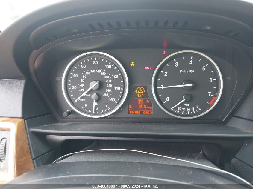 2009 BMW 535I Xi VIN: WBANV93589C134802 Lot: 40040097