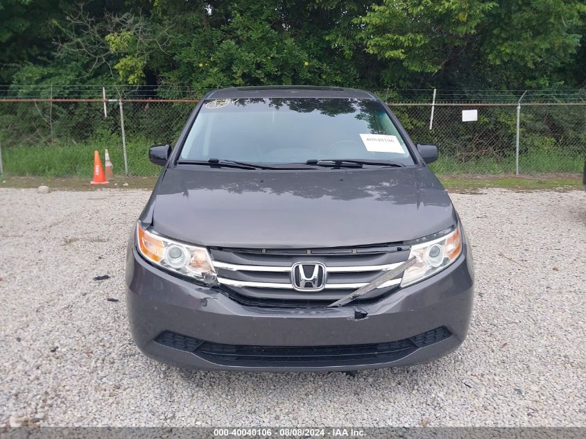 2012 Honda Odyssey Ex-L VIN: 5FNRL5H65CB108835 Lot: 40040106