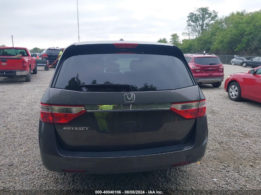 2012 Honda Odyssey Ex-L VIN: 5FNRL5H65CB108835 Lot: 40040106