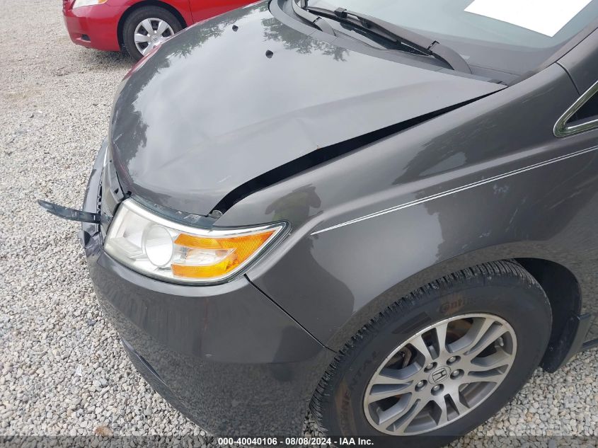 2012 Honda Odyssey Ex-L VIN: 5FNRL5H65CB108835 Lot: 40040106