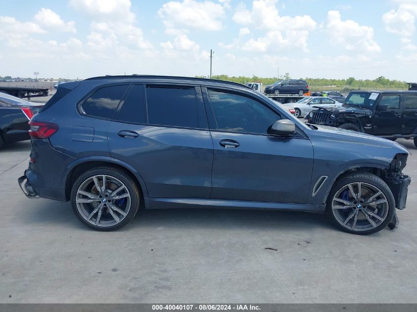 2021 BMW X5 M50I VIN: 5UXJU4C08M9E08051 Lot: 40040107