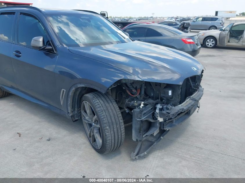 2021 BMW X5 M50I VIN: 5UXJU4C08M9E08051 Lot: 40040107