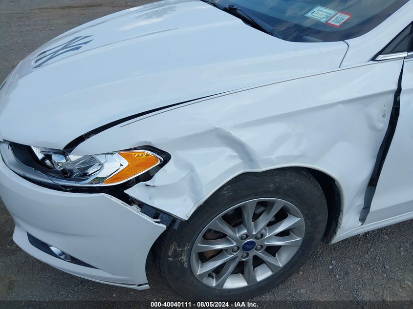 2016 Ford Fusion Se VIN: 3FA6P0H73GR101279 Lot: 40040111