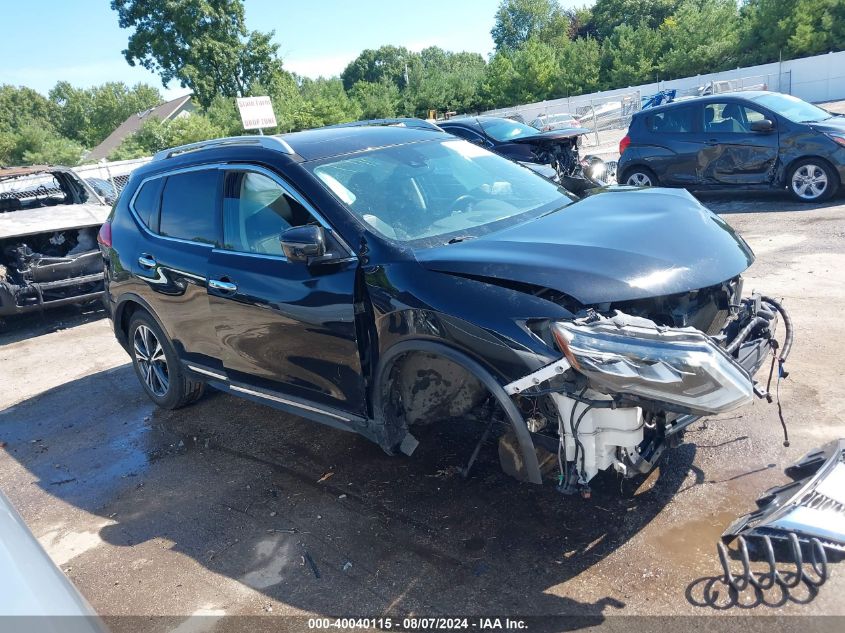 2017 Nissan Rogue Sl VIN: 5N1AT2MV7HC870539 Lot: 40040115