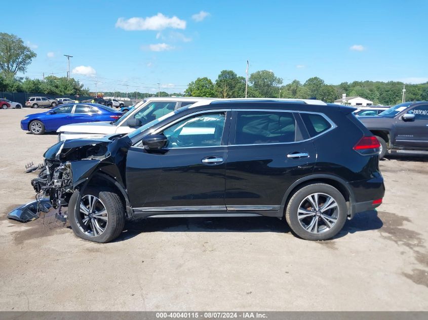 2017 Nissan Rogue Sl VIN: 5N1AT2MV7HC870539 Lot: 40040115