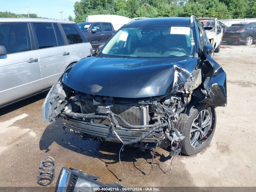 2017 Nissan Rogue Sl VIN: 5N1AT2MV7HC870539 Lot: 40040115