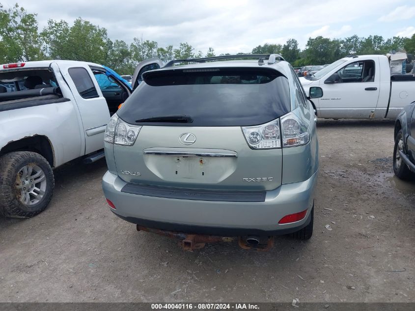 2009 Lexus Rx 350 VIN: 2T2HK31U89C123222 Lot: 40040116