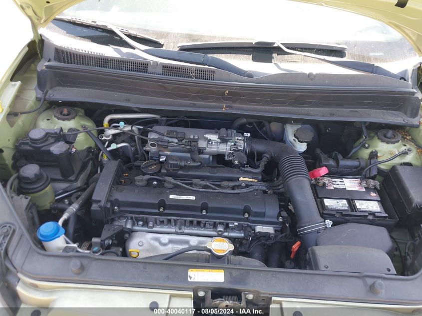 2011 Kia Soul + VIN: KNDJT2A20B7298390 Lot: 40040117