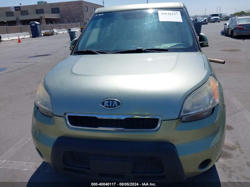 2011 Kia Soul + VIN: KNDJT2A20B7298390 Lot: 40040117