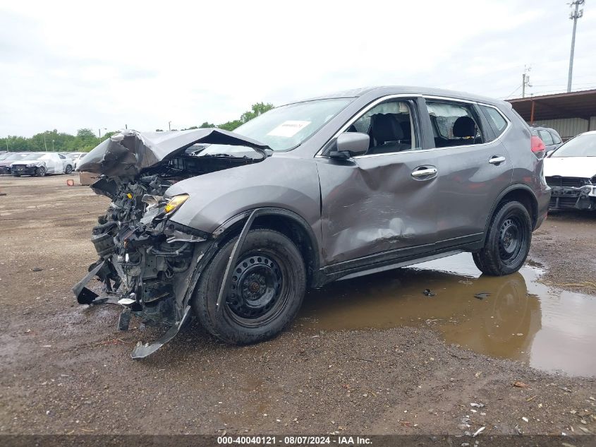 2017 Nissan Rogue S VIN: KNMAT2MV9HP530757 Lot: 40040121