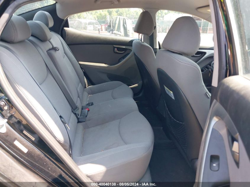 2014 Hyundai Elantra Se VIN: KMHDH4AE4EU096416 Lot: 40040138