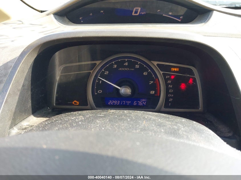 2008 Honda Civic Ex VIN: 1HGFA168X8L056033 Lot: 40040140