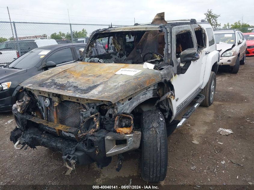 2007 Hummer H3 VIN: 5GTDN13E278144153 Lot: 40040141