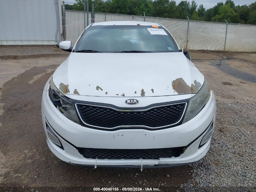 2014 Kia Optima Lx VIN: 5XXGM4A74EG314178 Lot: 40040155