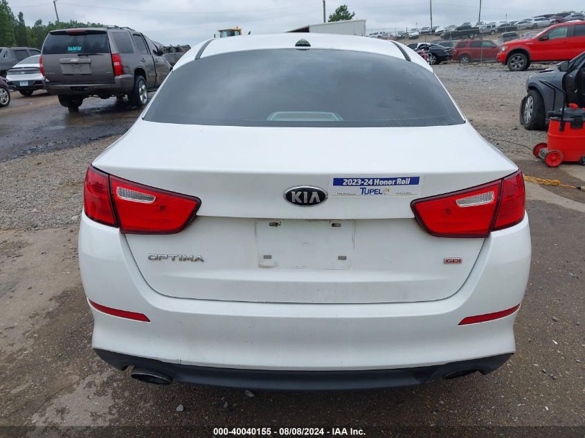 2014 Kia Optima Lx VIN: 5XXGM4A74EG314178 Lot: 40040155