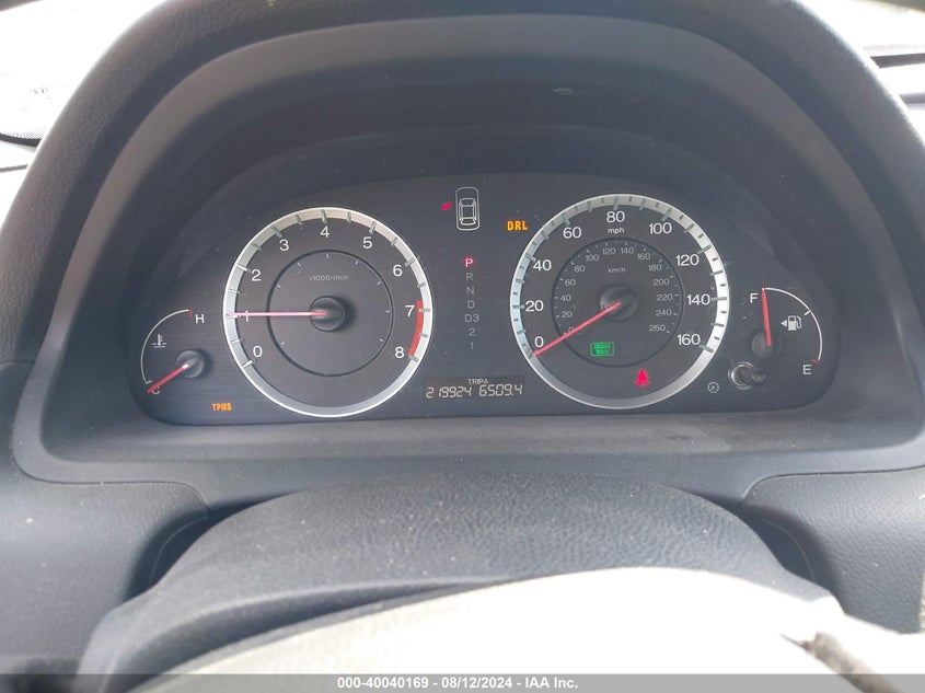 2009 Honda Accord 3.5 Ex-L VIN: 1HGCS22869A012295 Lot: 40040169