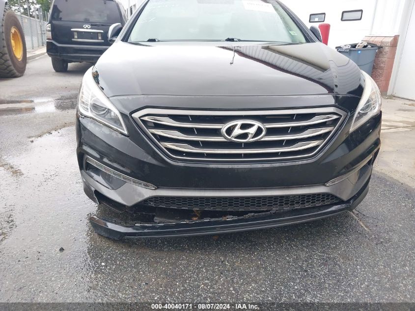 VIN 5NPE34AF1HH575195 2017 HYUNDAI SONATA SPORT