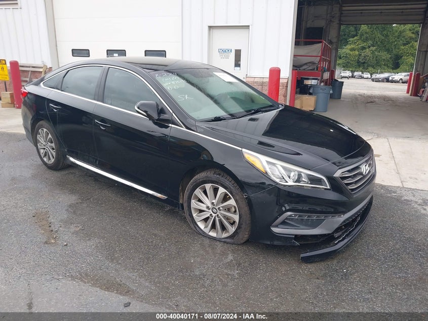 VIN 5NPE34AF1HH575195 2017 HYUNDAI SONATA SPORT