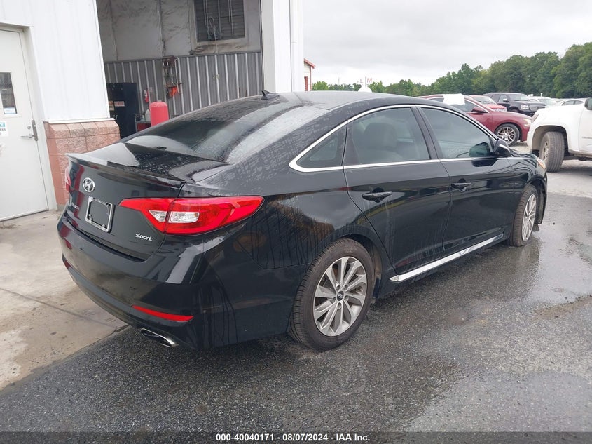 VIN 5NPE34AF1HH575195 2017 HYUNDAI SONATA SPORT