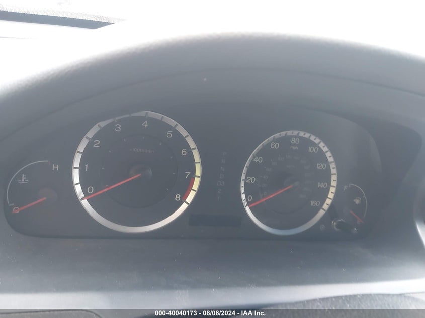 2009 Honda Accord 2.4 Ex-L VIN: 1HGCP26839A055357 Lot: 40040173