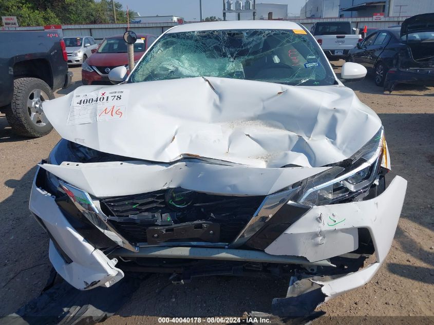 2022 Nissan Sentra Sv VIN: 3N1AB8CV7NY290905 Lot: 40040178