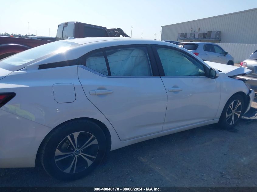 2022 Nissan Sentra Sv VIN: 3N1AB8CV7NY290905 Lot: 40040178