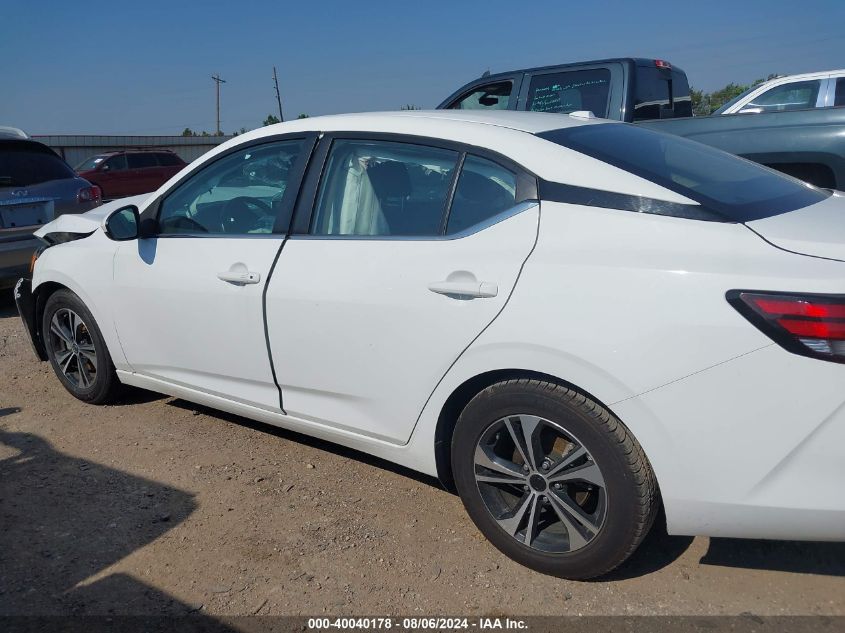 2022 Nissan Sentra Sv VIN: 3N1AB8CV7NY290905 Lot: 40040178