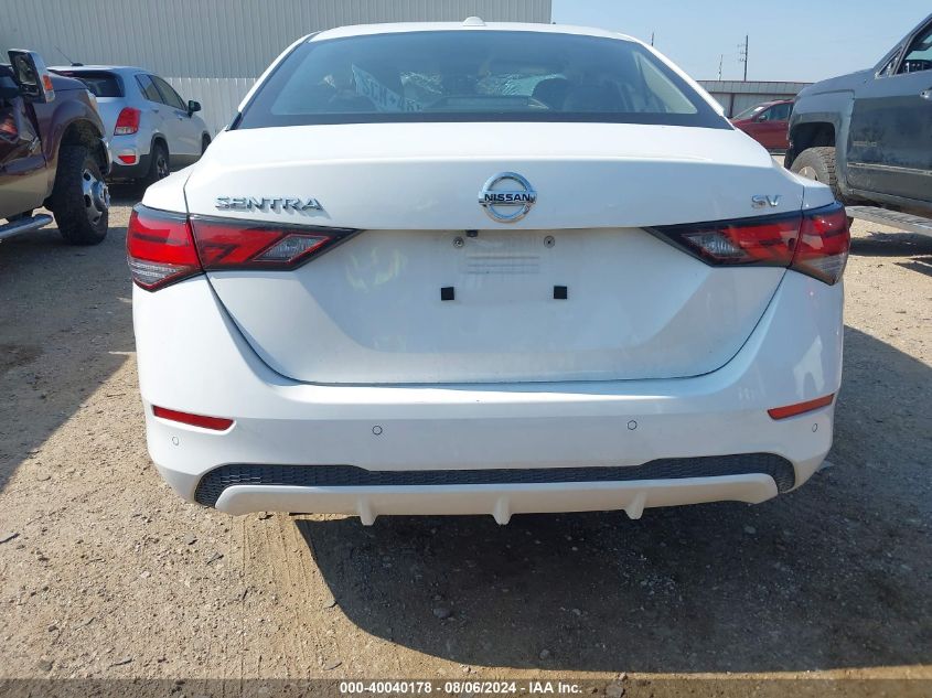 2022 Nissan Sentra Sv VIN: 3N1AB8CV7NY290905 Lot: 40040178