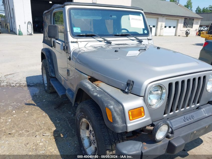 2001 Jeep Wrangler Sport VIN: 1J4FA49S21P364653 Lot: 40040180