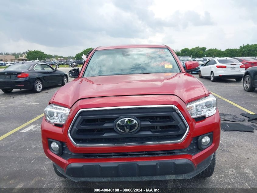 2022 Toyota Tacoma Sr5 V6 VIN: 3TMAZ5CN6NM161875 Lot: 40040188