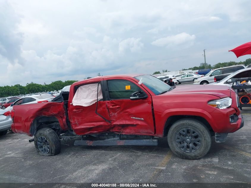 2022 Toyota Tacoma Sr5 V6 VIN: 3TMAZ5CN6NM161875 Lot: 40040188