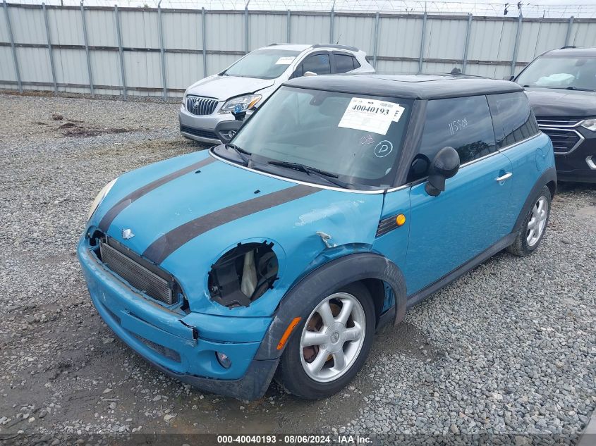 2008 Mini Cooper VIN: WMWMF33598TU64369 Lot: 40040193