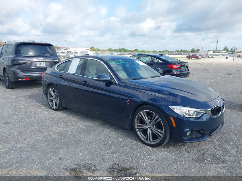 2017 BMW 430I GRAN COUPE - WBA4F7C56HG786435